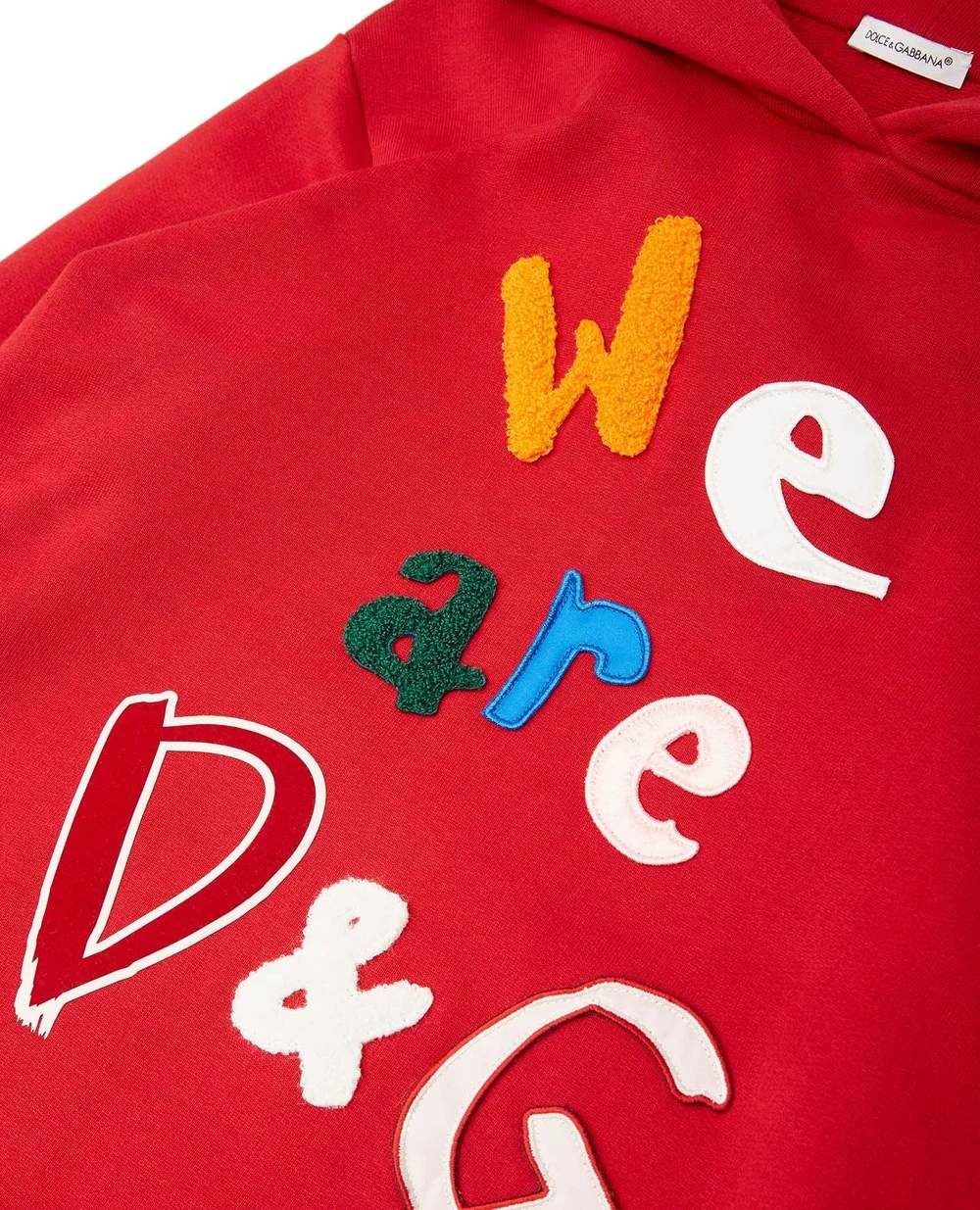 Платье Dolce&Gabbana Kids L5JD1Z-G7WWE-S, красный цвет • Купить в интернет-магазине Kameron