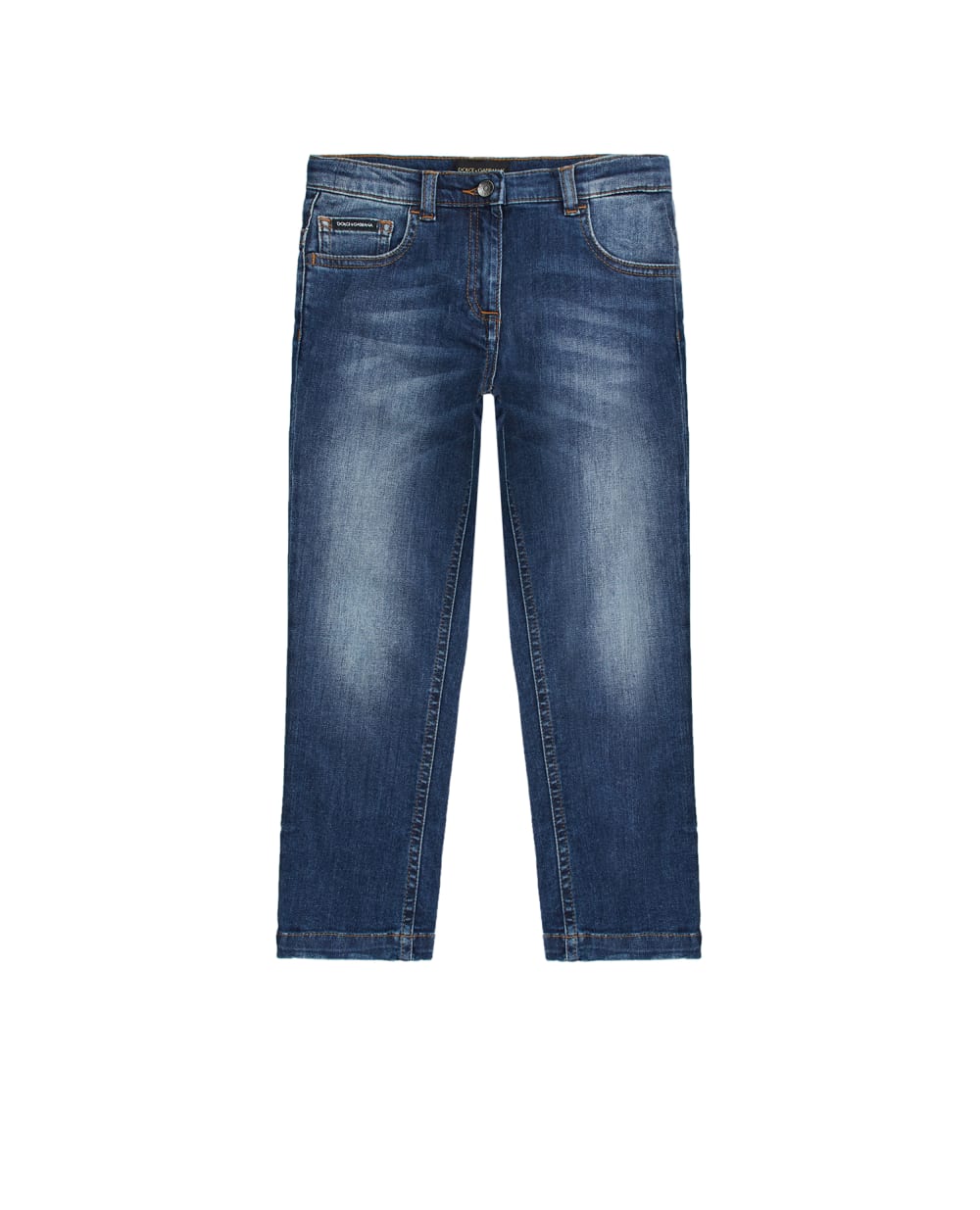Детские джинсы Dolce&Gabbana Kids L51F10-LD719-S, темно-синий цвет • Купить в интернет-магазине Kameron