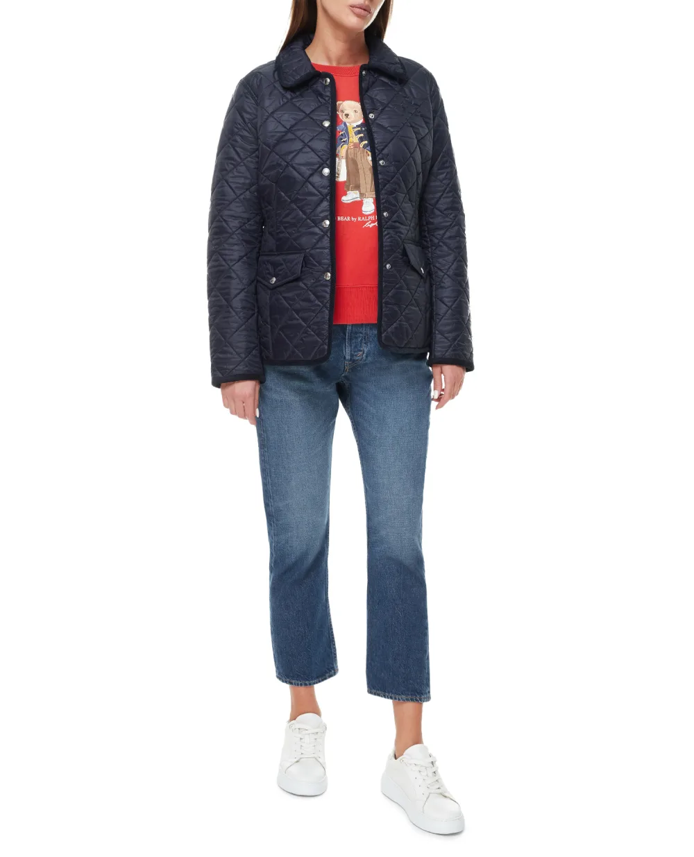 Куртка Polo Ralph Lauren 211902996005, темно-синий цвет • Купить в интернет-магазине Kameron