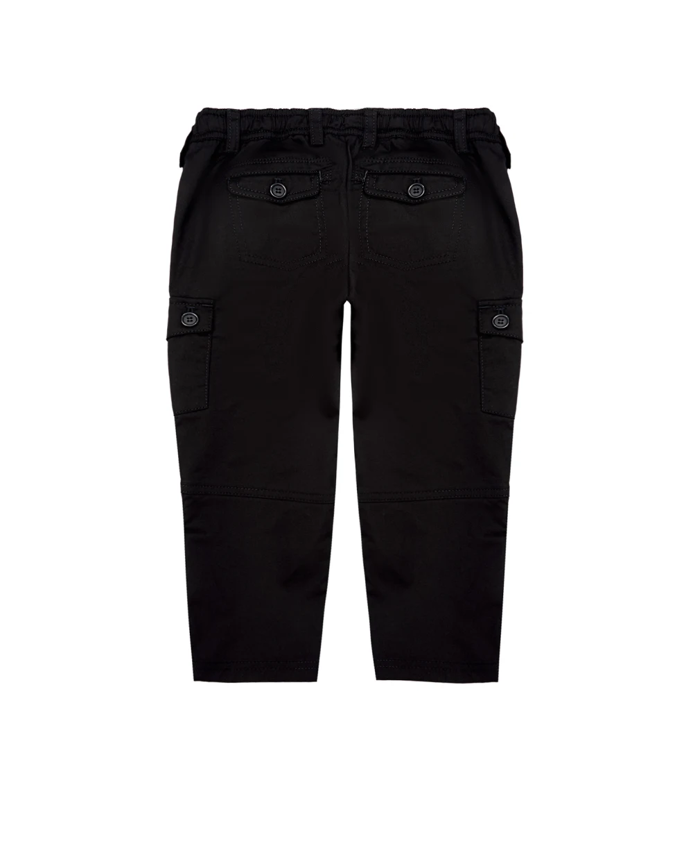 Детские брюки Dolce&Gabbana Kids L43P26-G7B0N-S, черный цвет • Купить в интернет-магазине Kameron
