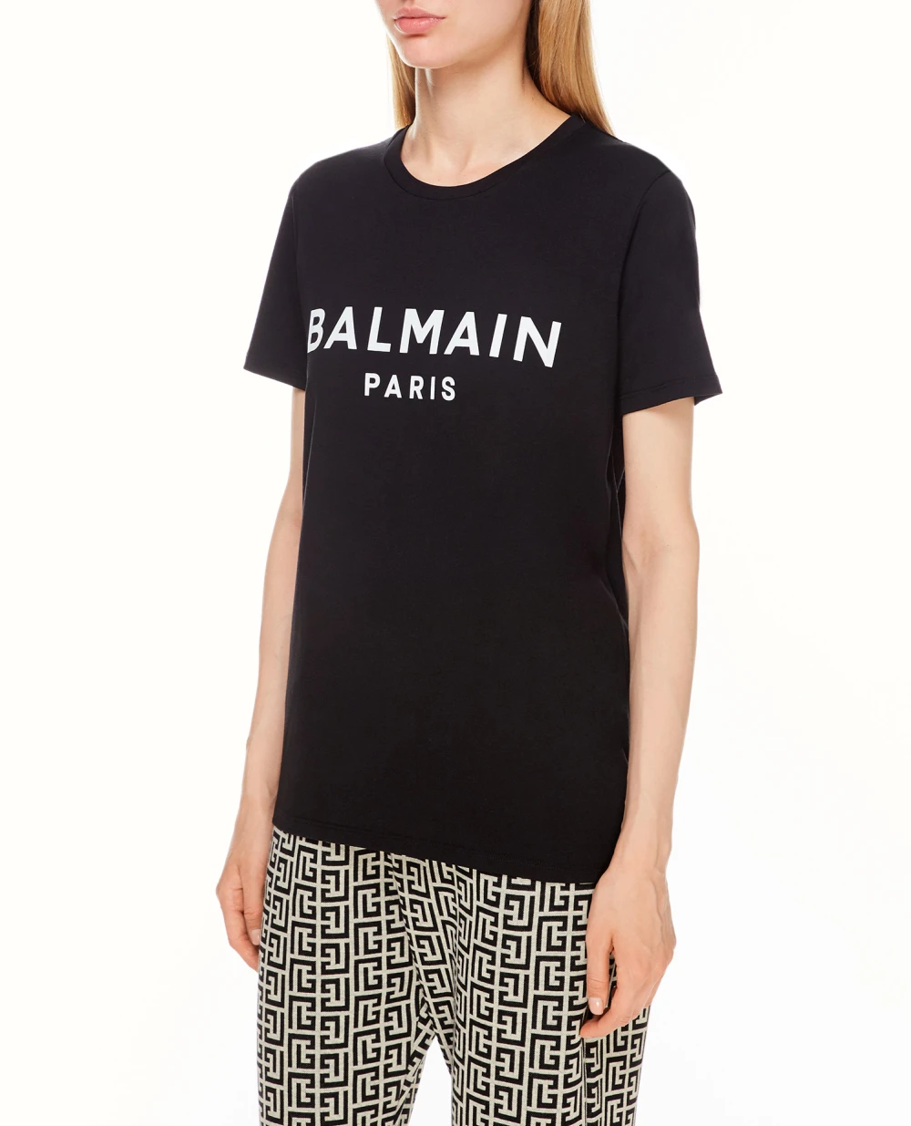 Футболка Balmain WF1EF000B091, черный цвет • Купить в интернет-магазине Kameron