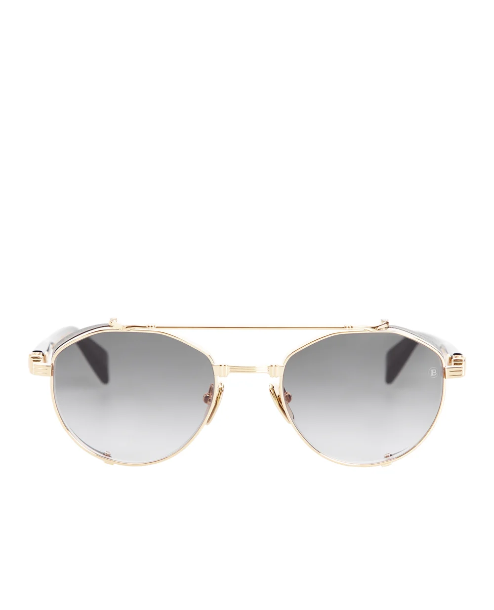 Солнцезащитные очки Brigade IV Balmain BPS-120A-52, черный цвет • Купить в интернет-магазине Kameron