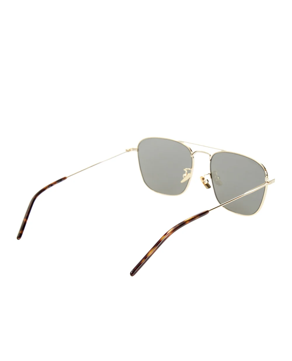 Солнцезащитные очки Saint Laurent 587254-Y9902-, золотой цвет • Купить в интернет-магазине Kameron