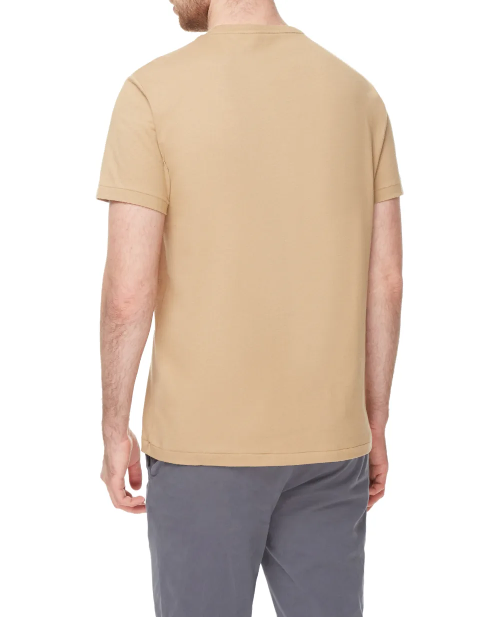 Футболка Polo Ralph Lauren 710671438279, бежевый цвет • Купить в интернет-магазине Kameron