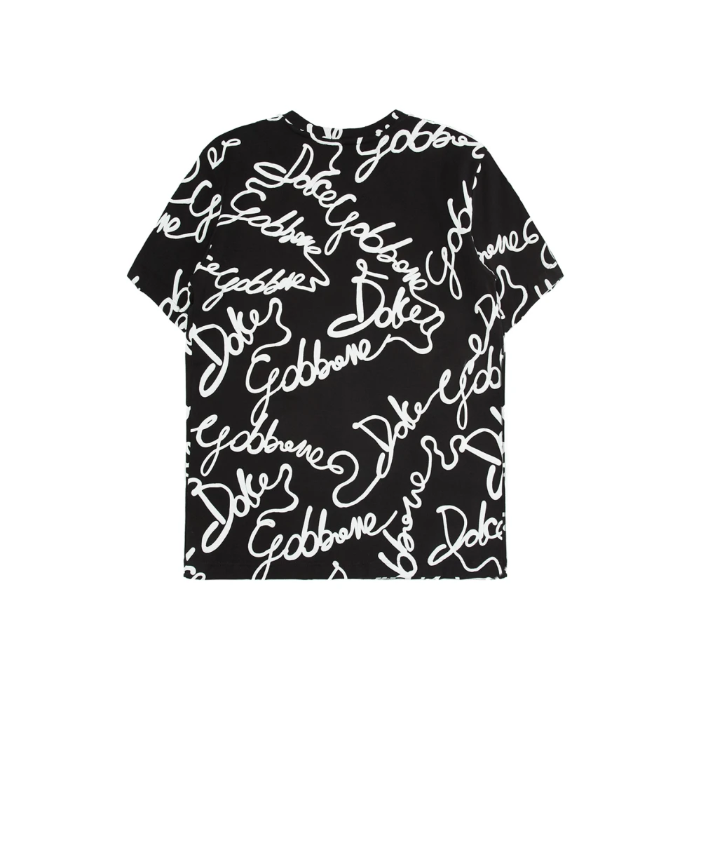 Футболка Dolce&Gabbana Kids L4JTDM-G7A9X-S, черный цвет • Купить в интернет-магазине Kameron