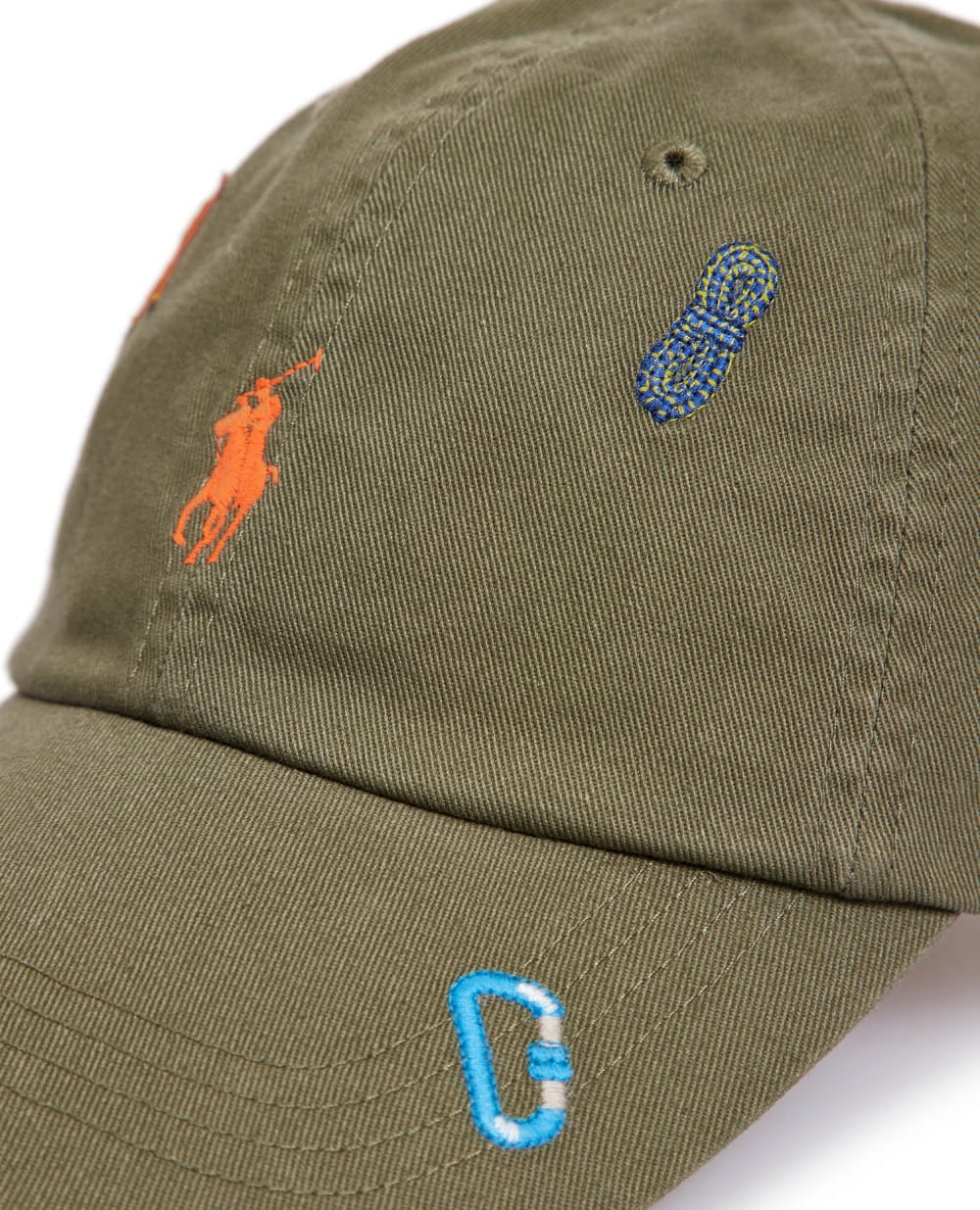 Бейсболка Polo Ralph Lauren 710890551001, оливковый цвет • Купить в интернет-магазине Kameron