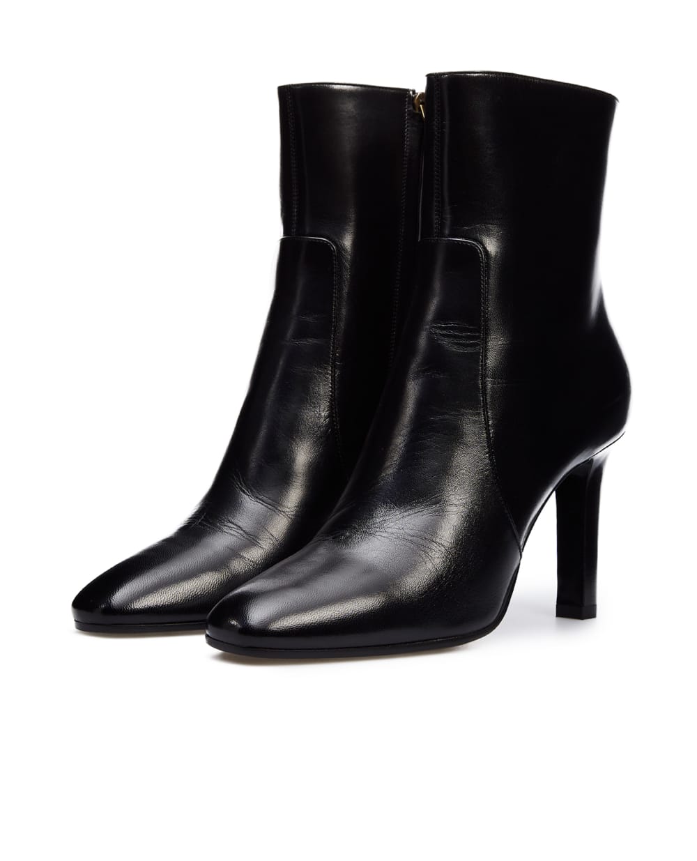 Кожаные ботильоны Jane Saint Laurent 632473-1ZJ00-, черный цвет • Купить в интернет-магазине Kameron