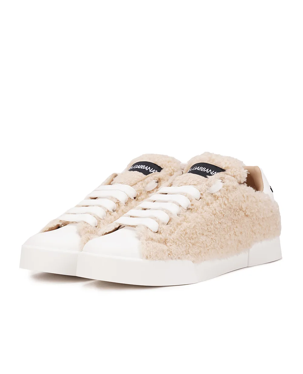 Кеды Dolce&Gabbana CK1545-AO022, бежевый цвет • Купить в интернет-магазине Kameron