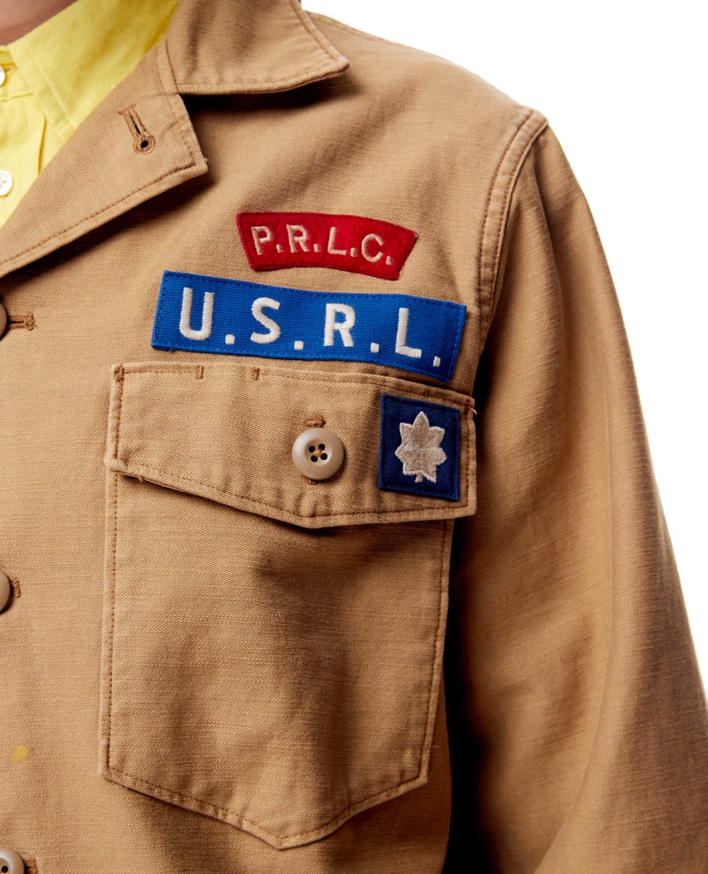 Рубашка Polo Ralph Lauren 211857051001, бежевый цвет • Купить в интернет-магазине Kameron