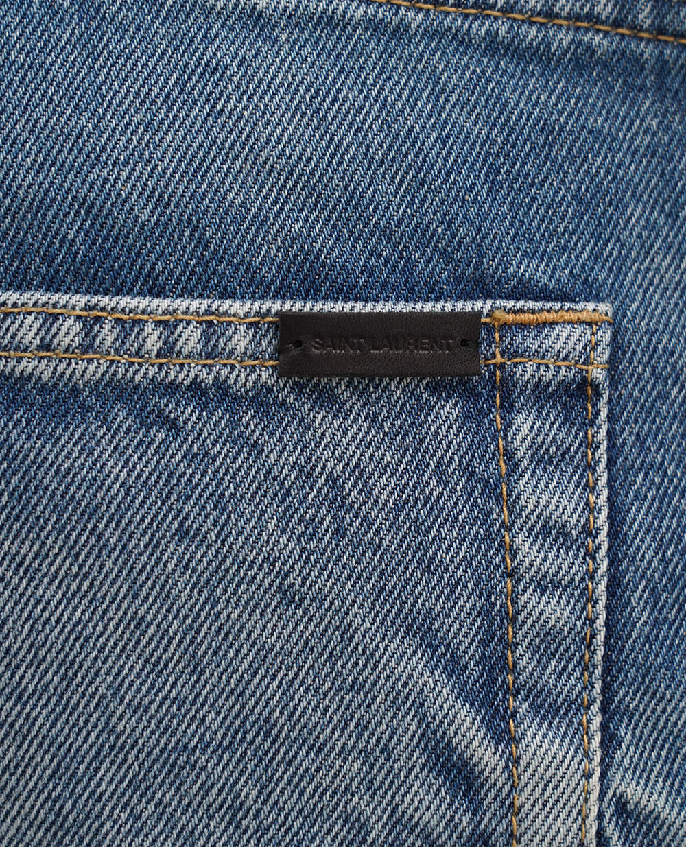 Джинсы Saint Laurent 597052-Y11CB, синий цвет • Купить в интернет-магазине Kameron