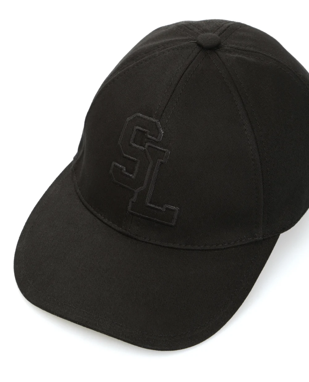 Бейсболка Saint Laurent 690929-3YI99, черный цвет • Купить в интернет-магазине Kameron