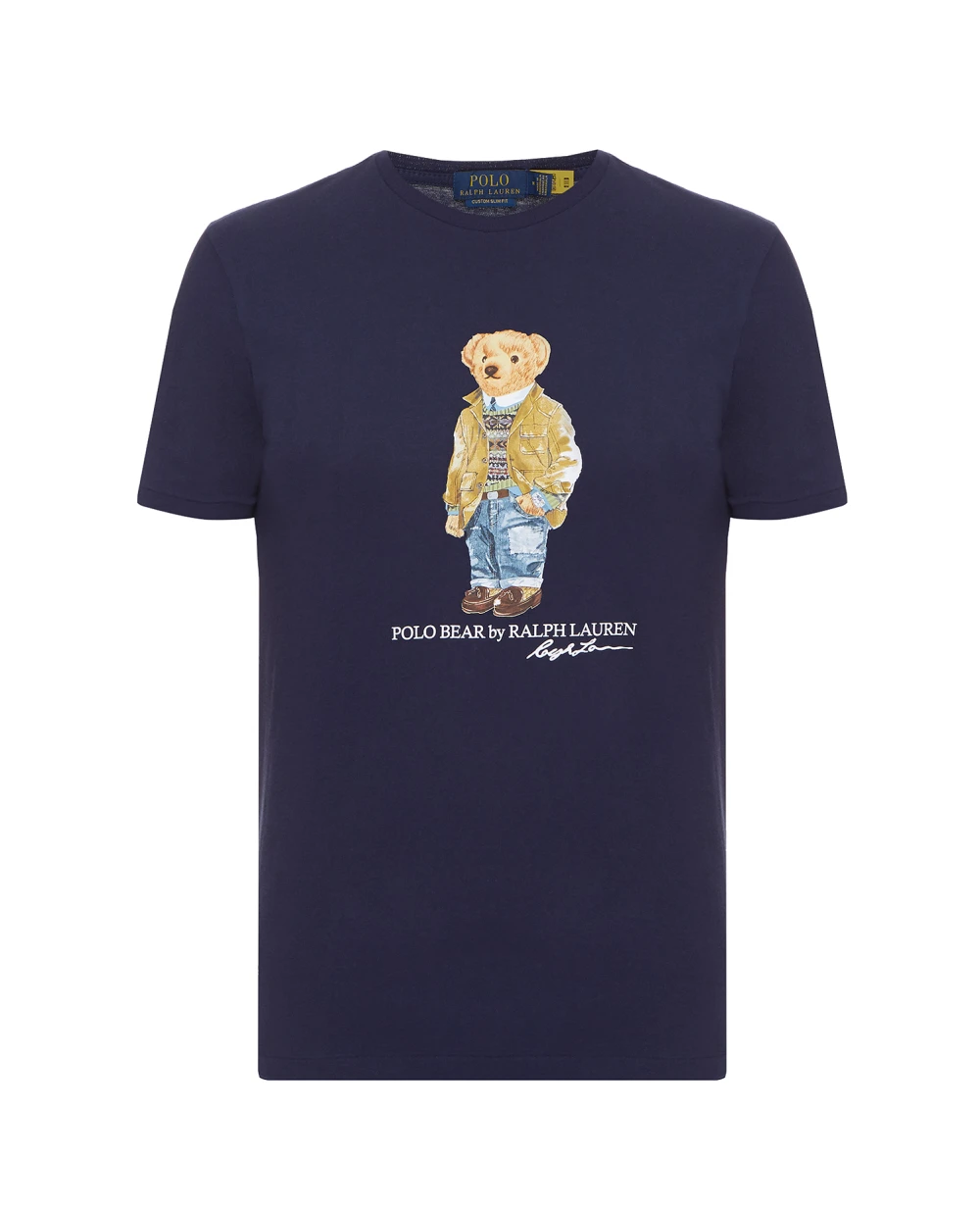 Футболка Polo Ralph Lauren 710835761001, синий цвет • Купить в интернет-магазине Kameron
