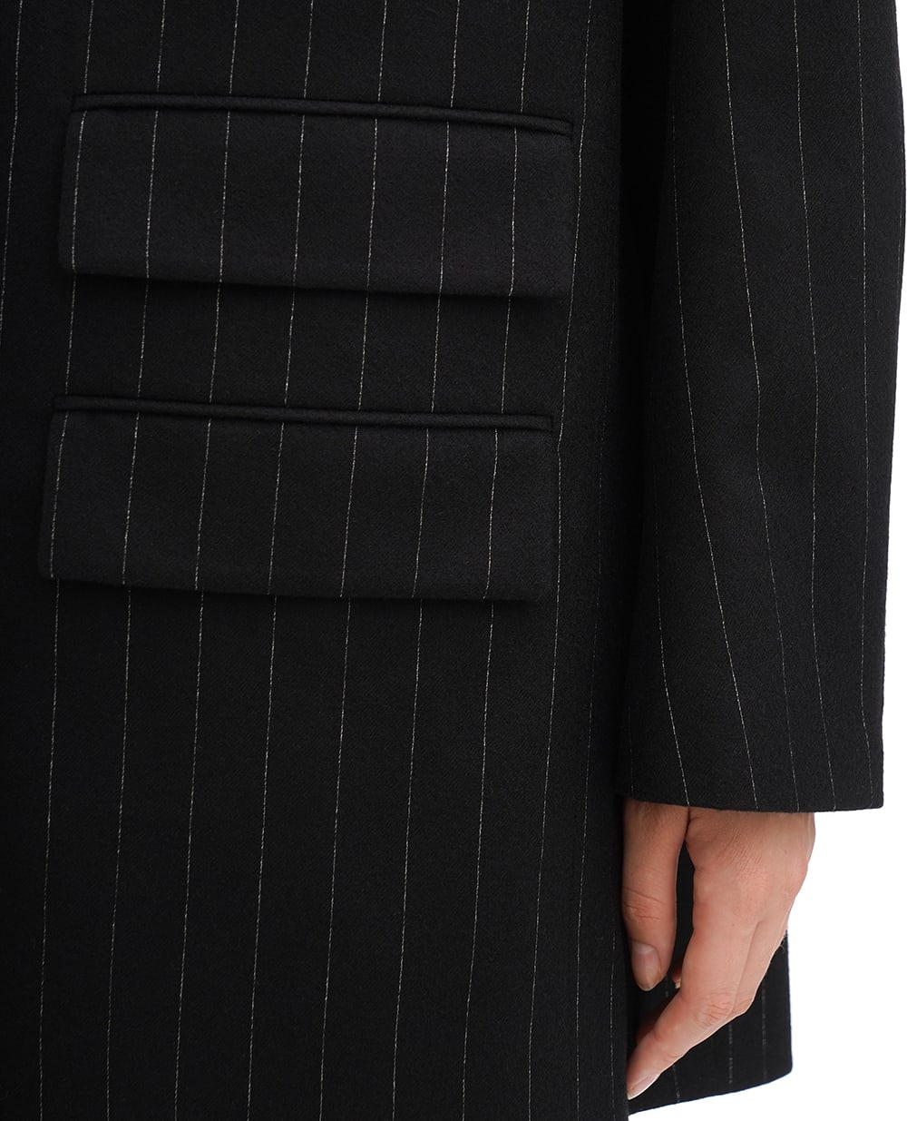 Жакет Saint Laurent 770451-Y1H24, чорний колір • Купити в інтернет-магазині Kameron