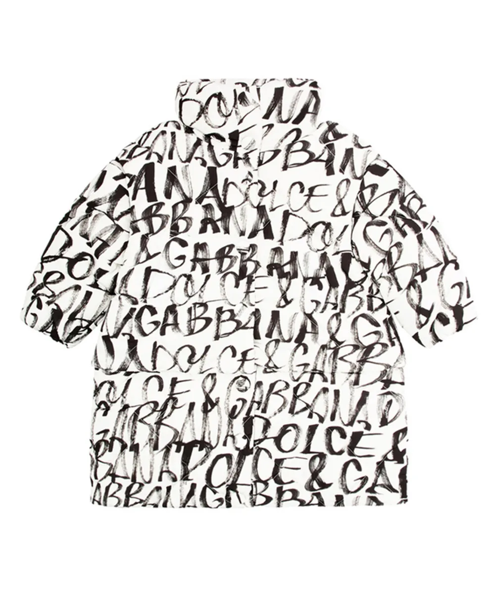 Детский пуховик Dolce&Gabbana Kids L5JBJW-G7BBY-S, белый цвет • Купить в интернет-магазине Kameron