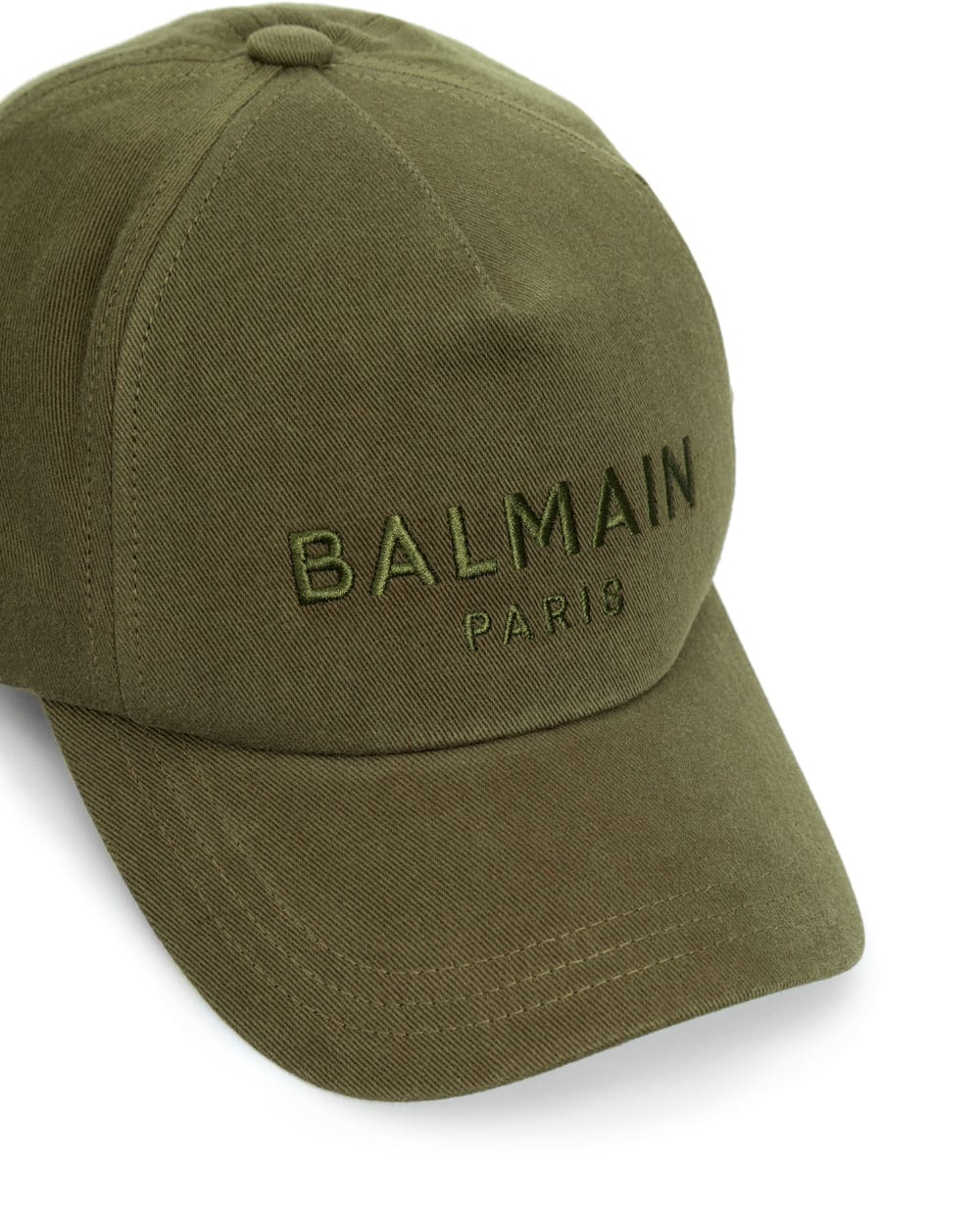 Бейсболка Balmain WH0XA000C233, зеленый цвет • Купить в интернет-магазине Kameron