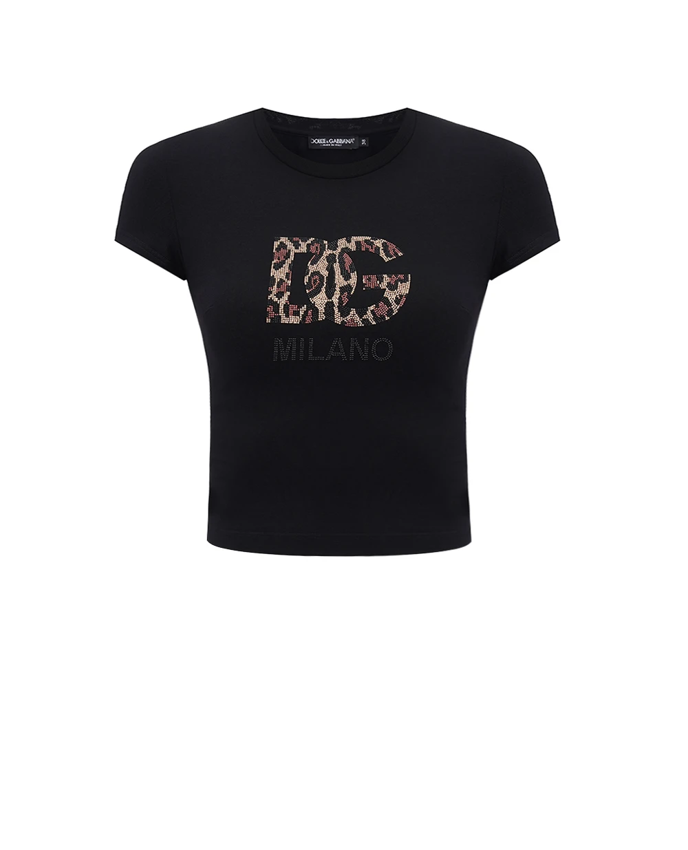 Футболка Dolce&Gabbana F8U48Z-GDBZW, черный цвет • Купить в интернет-магазине Kameron