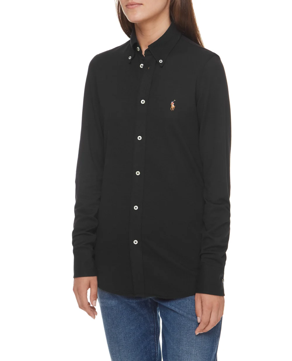 Сорочка Polo Ralph Lauren 211664427010, чорний колір • Купити в інтернет-магазині Kameron