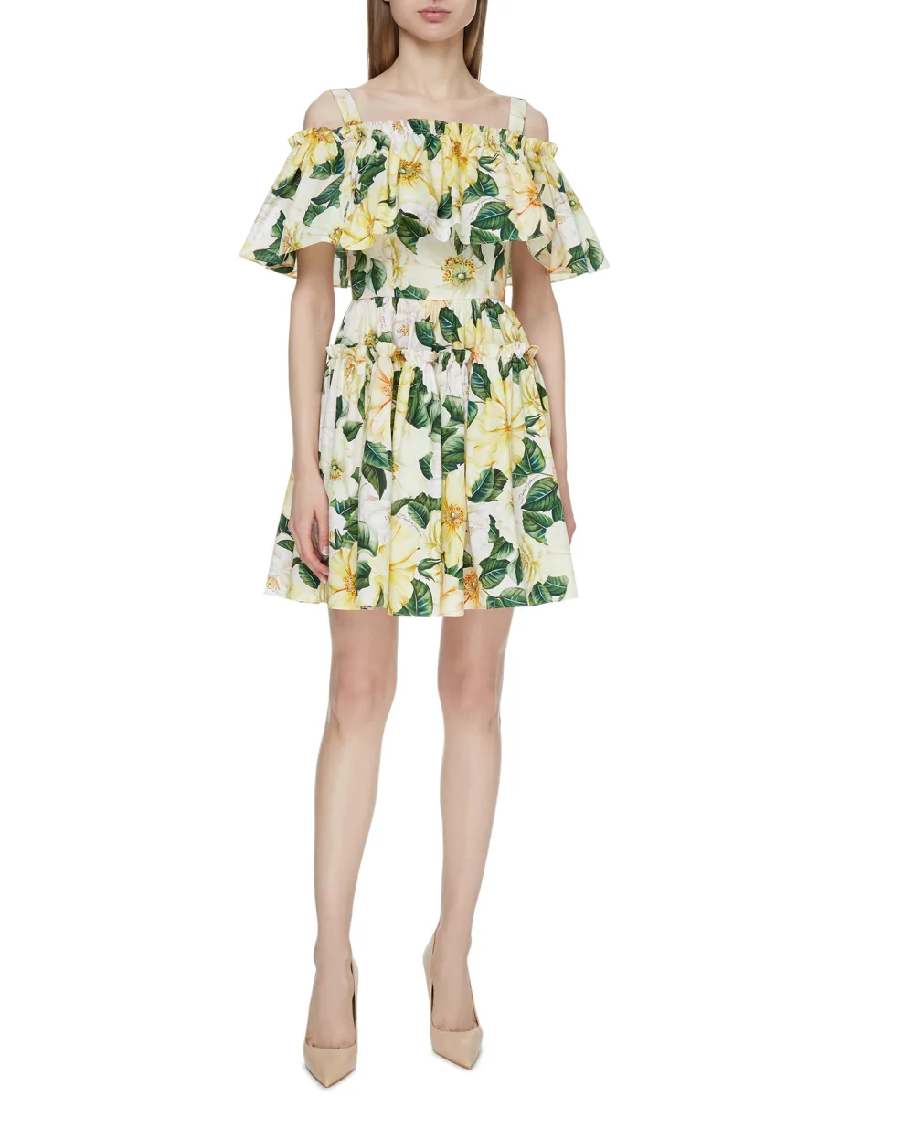 Сарафан Dolce&Gabbana F63X7T-HS5IA, разноцветный цвет • Купить в интернет-магазине Kameron