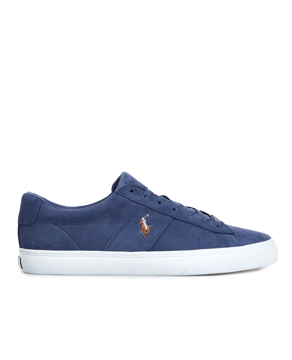 Замшевые сникеры Polo Ralph Lauren 816893732005, синий цвет • Купить в интернет-магазине Kameron