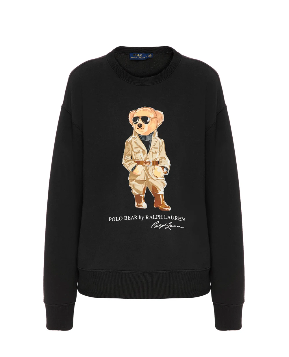 Свитшот Polo Ralph Lauren 211839164001, черный цвет • Купить в интернет-магазине Kameron