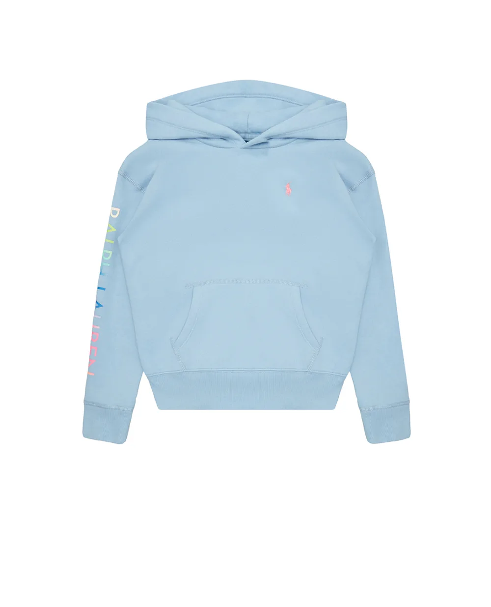 Детское худи Polo Ralph Lauren Kids 312841395001, голубой цвет • Купить в интернет-магазине Kameron