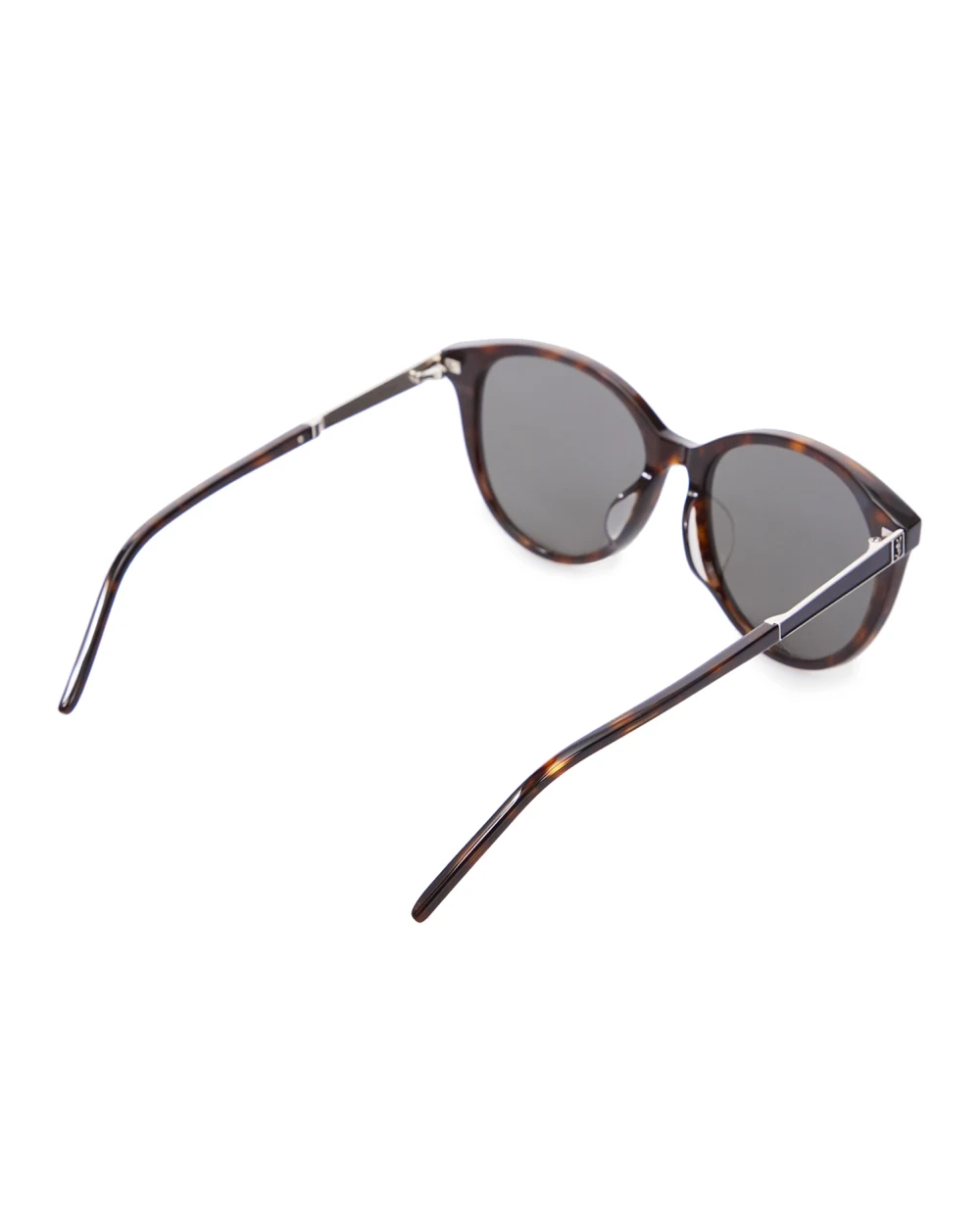 Солнцезащитные очки Saint Laurent SL M82/F-002, коричневый цвет • Купить в интернет-магазине Kameron