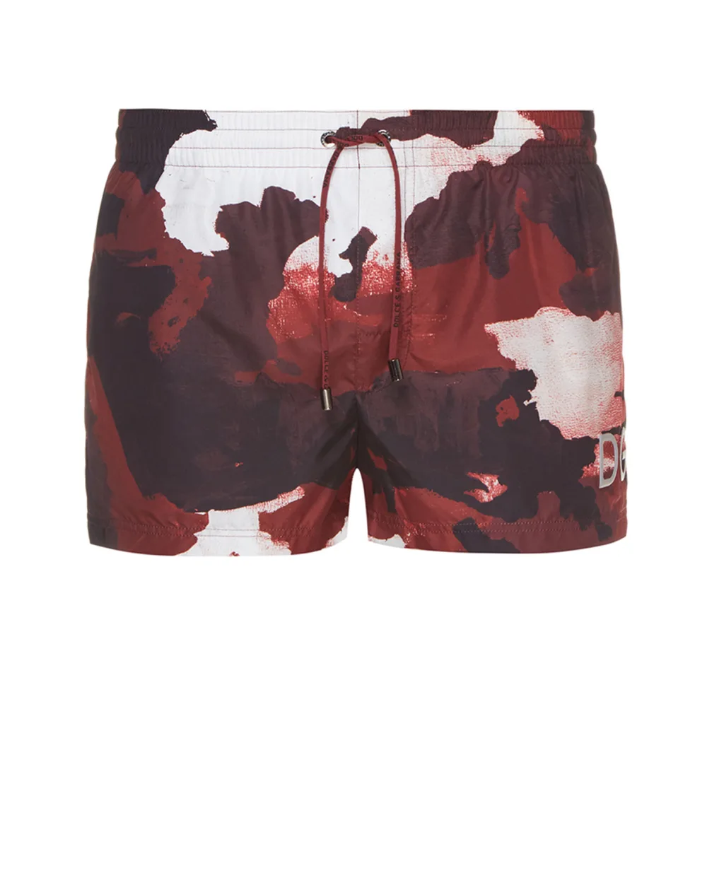 Плавательные шорты Dolce&Gabbana M4B15T-HSMND, бордовый цвет • Купить в интернет-магазине Kameron