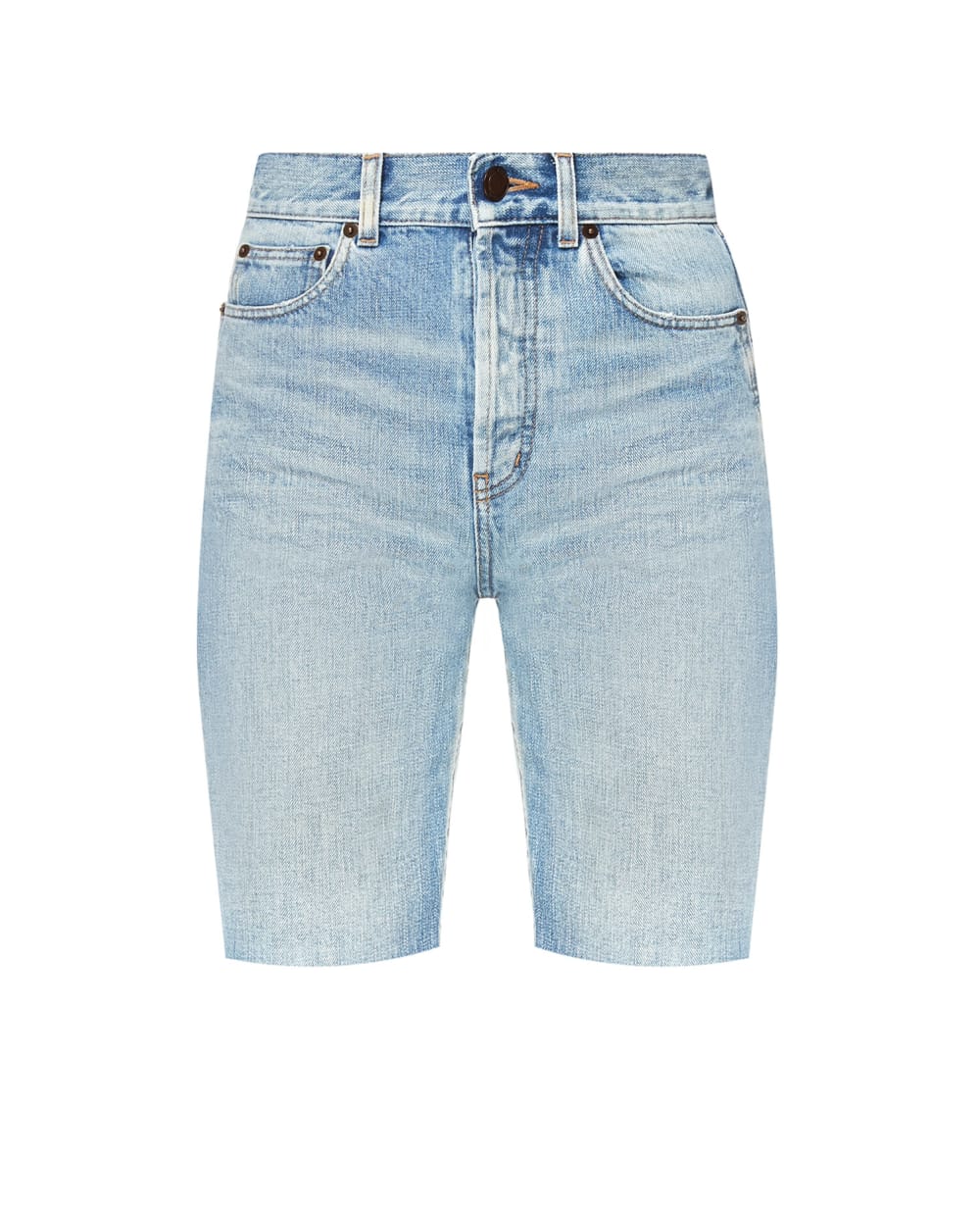 Шорты Saint Laurent 644079-YS862, синий цвет • Купить в интернет-магазине Kameron