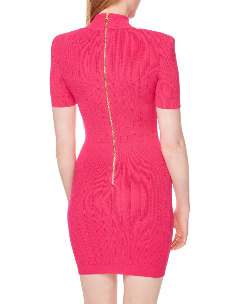 Платье Balmain YF1R6005KB07, розовый цвет • Купить в интернет-магазине Kameron