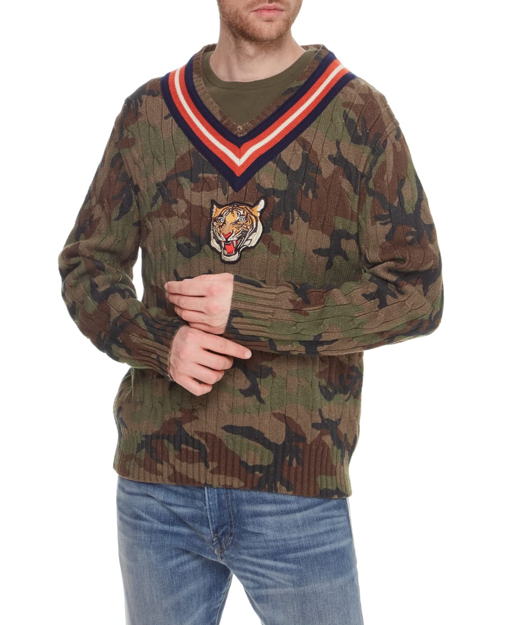 Пуловер Polo Ralph Lauren 710740719001, разноцветный цвет • Купить в интернет-магазине Kameron