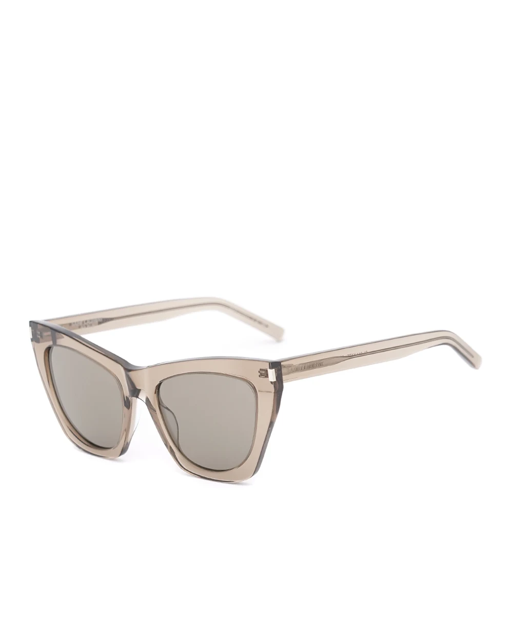 Солнцезащитные очки Saint Laurent SL 214 KATE-025, коричневый цвет • Купить в интернет-магазине Kameron