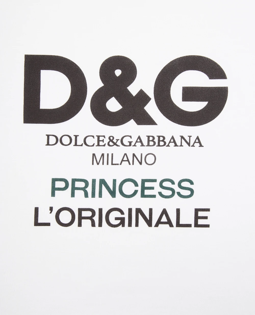 Детская футболка Dolce&Gabbana Kids L5JT7M-G7LYA-S, белый цвет • Купить в интернет-магазине Kameron