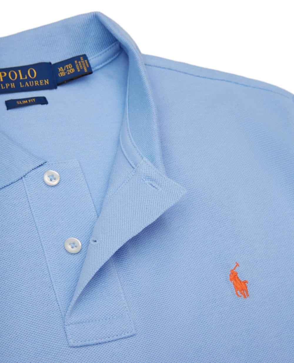 Поло Polo Ralph Lauren Kids 323708857022, голубой цвет • Купить в интернет-магазине Kameron