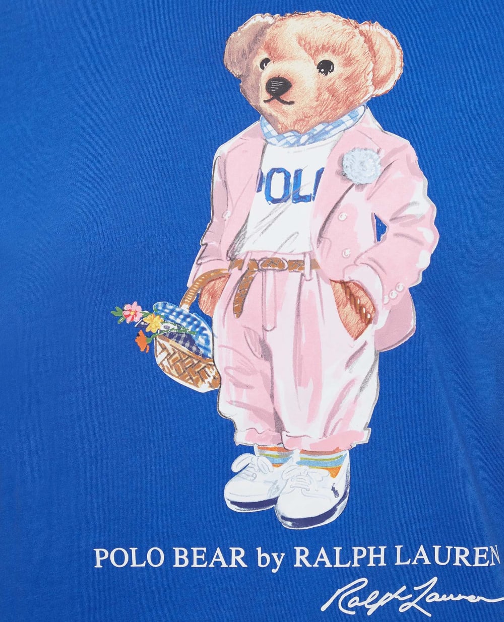 Футболка Polo Ralph Lauren 211838100002, синий цвет • Купить в интернет-магазине Kameron