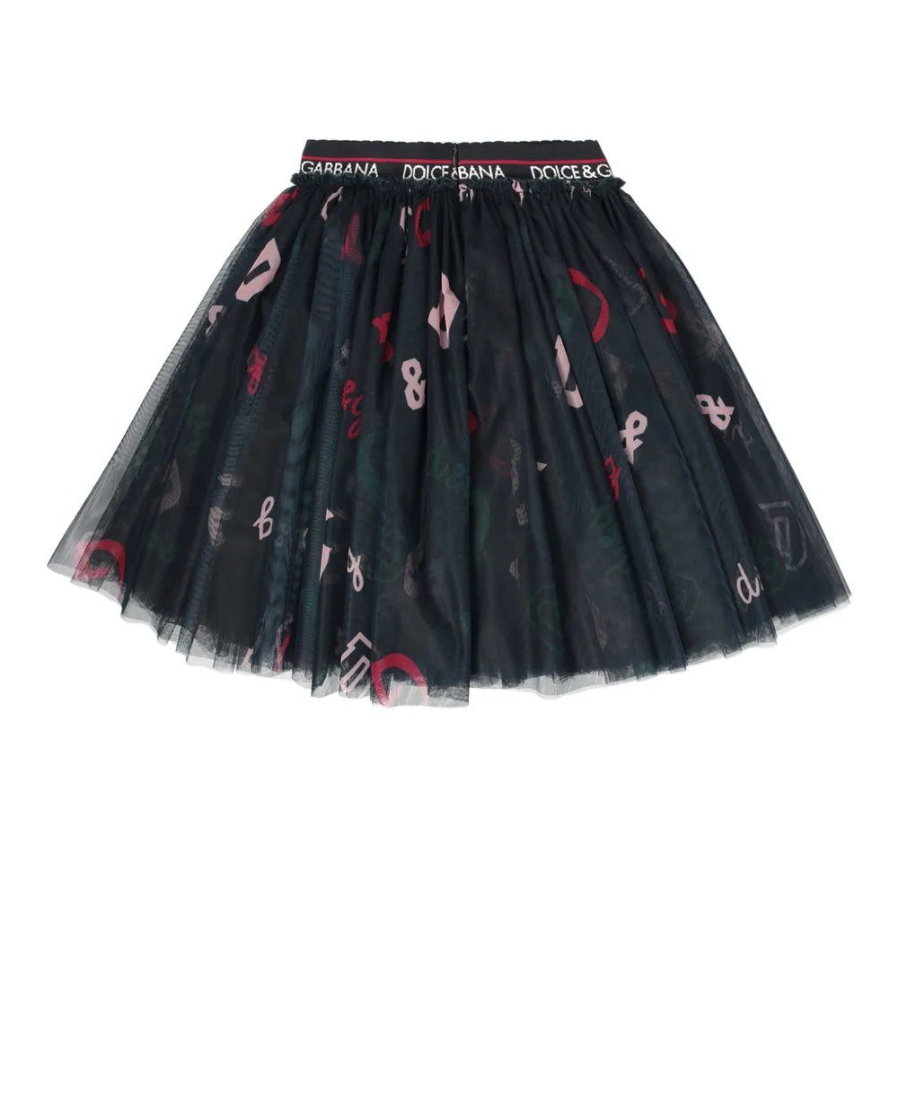 Юбка Dolce&Gabbana Kids L53I30-HSMLZ-B, синий цвет • Купить в интернет-магазине Kameron