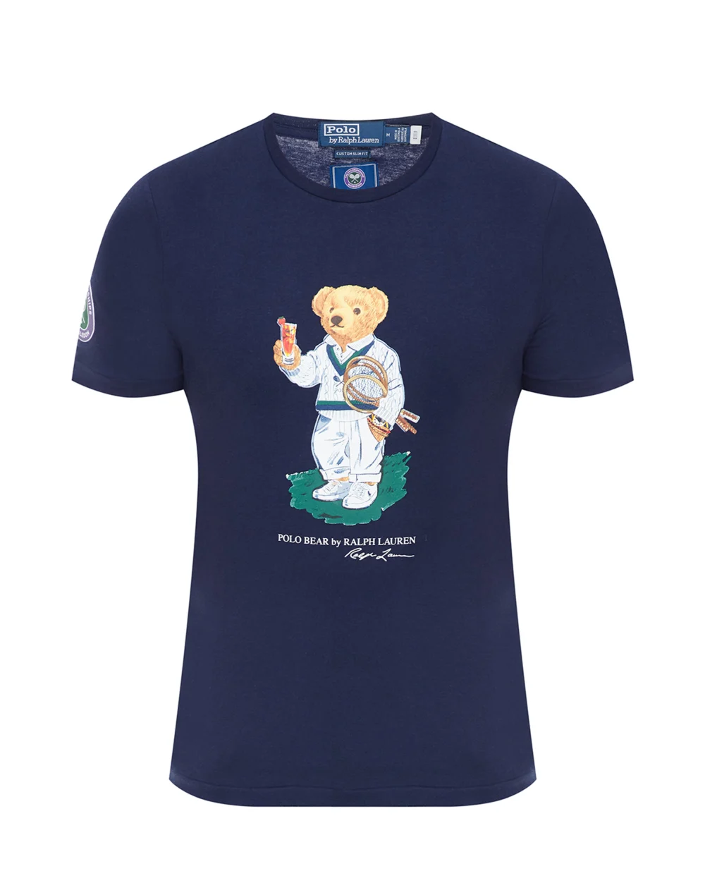 Футболка Polo Bear Polo Ralph Lauren 710910542001, темно-синий цвет • Купить в интернет-магазине Kameron