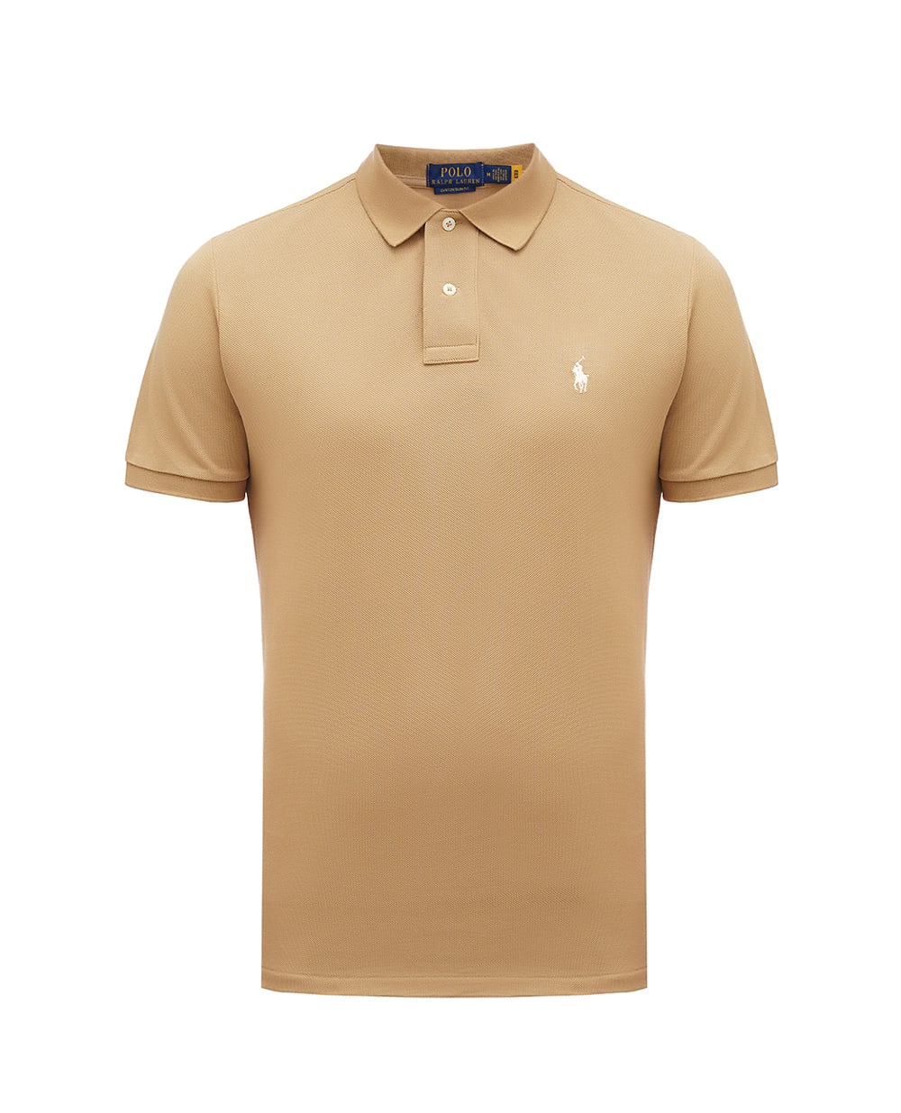 Поло Mesh Polo Ralph Lauren 710680784332, бежевый цвет • Купить в интернет-магазине Kameron
