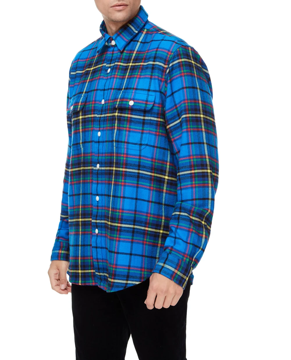 Рубашка Polo Ralph Lauren 710849778001, синий цвет • Купить в интернет-магазине Kameron