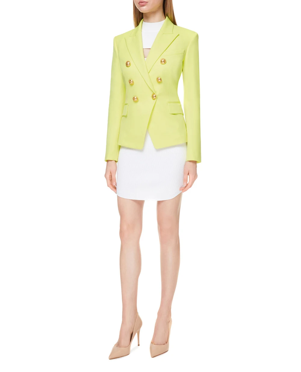 Жакет Balmain VF0SG000167L-S, желтый цвет • Купить в интернет-магазине Kameron