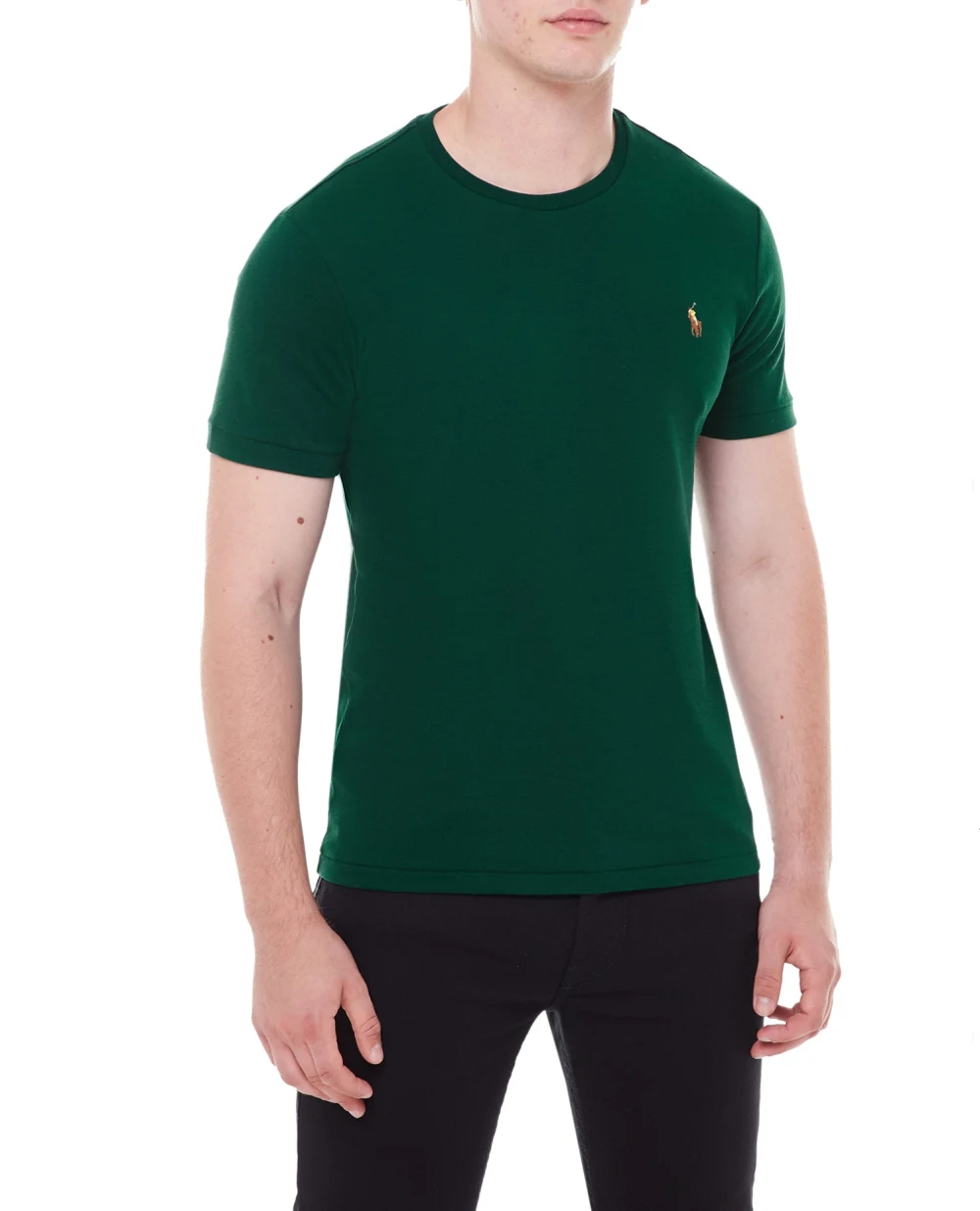 Футболка Polo Ralph Lauren 710740727070, зеленый цвет • Купить в интернет-магазине Kameron