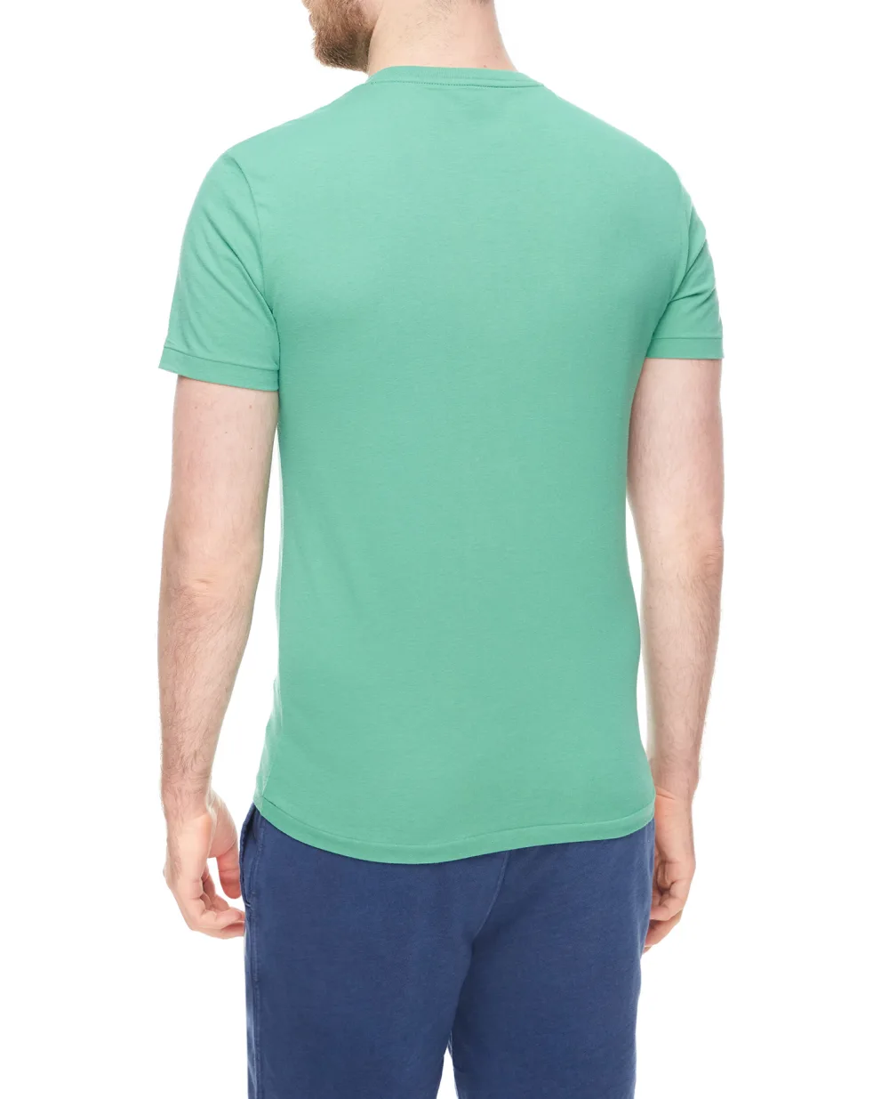 Футболка Polo Ralph Lauren 710671438270, зеленый цвет • Купить в интернет-магазине Kameron