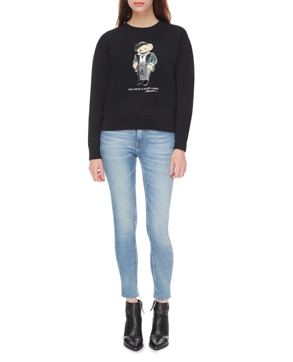 Свитшот Polo Bear Polo Ralph Lauren 211882289001, черный цвет • Купить в интернет-магазине Kameron