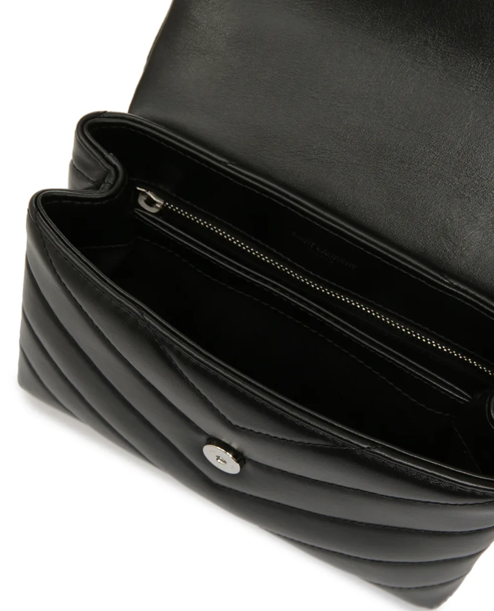 Кожаная сумка Monogram Loulou Saint Laurent 467072-DV706-, черный цвет • Купить в интернет-магазине Kameron