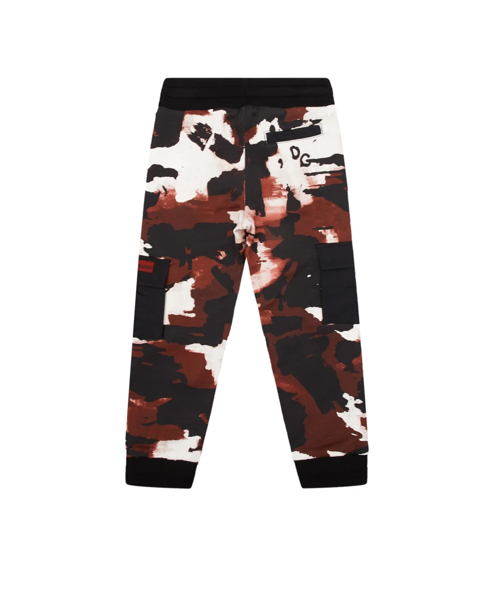 Спортивные брюки Dolce&Gabbana Kids L4JPCI-HS7E1-S, бордовый цвет • Купить в интернет-магазине Kameron