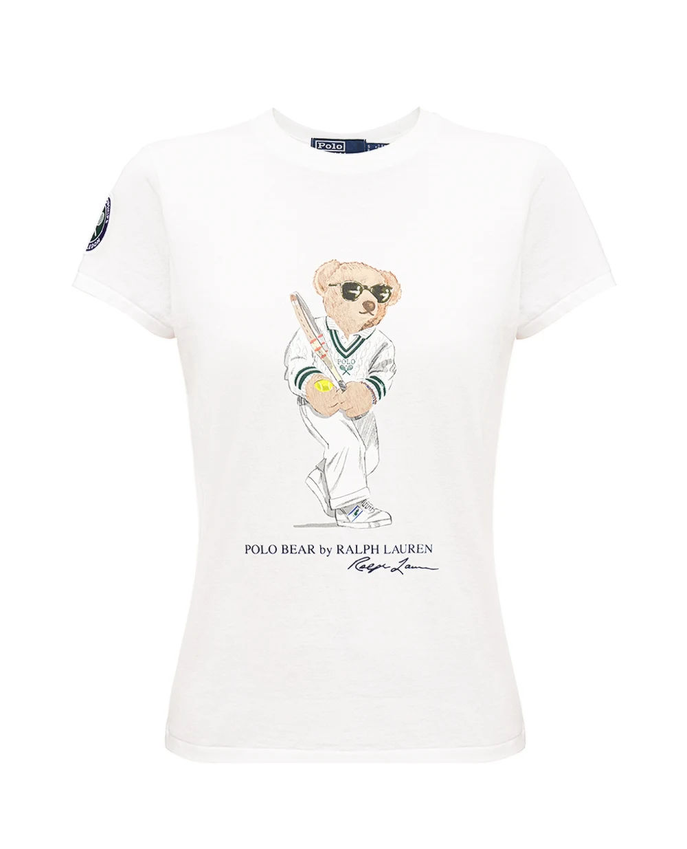 Футболка Polo Bear Polo Ralph Lauren 211939616001, белый цвет • Купить в интернет-магазине Kameron
