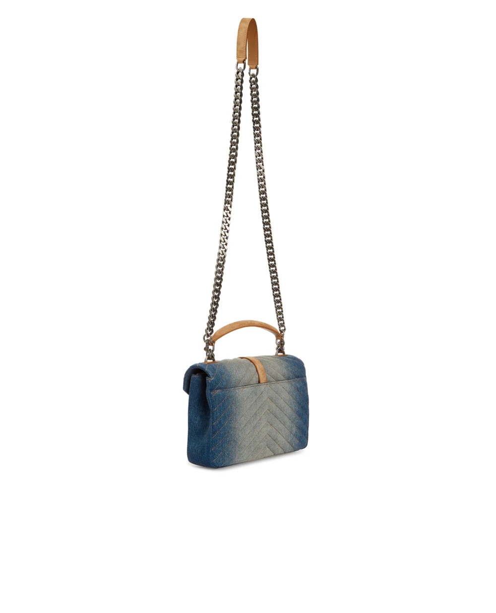 Сумка College Saint Laurent 600279-9M784, голубой цвет • Купить в интернет-магазине Kameron