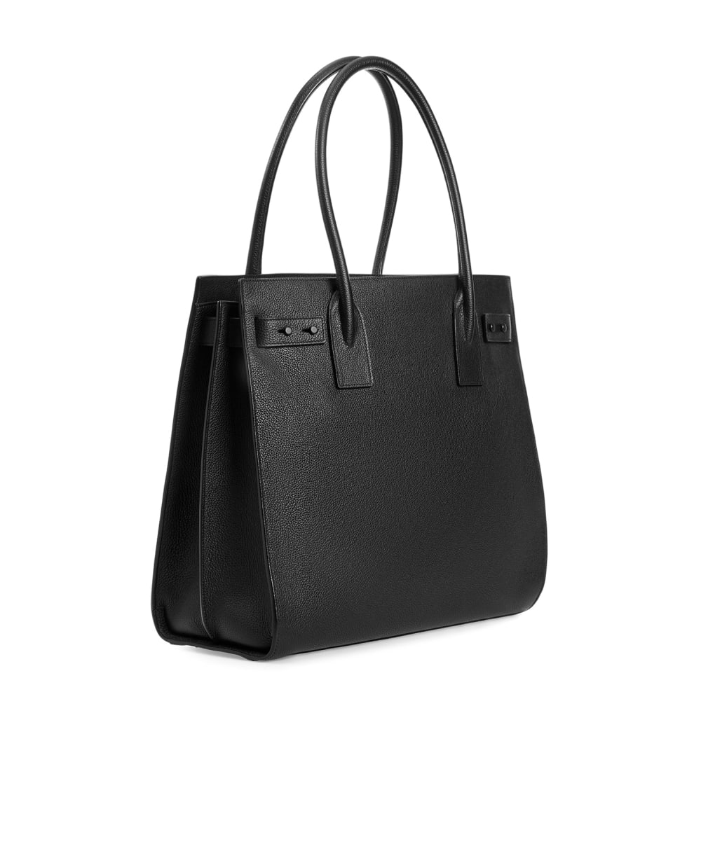Кожаная сумка Sac de jour Saint Laurent 647168-DTI0Z, черный цвет • Купить в интернет-магазине Kameron