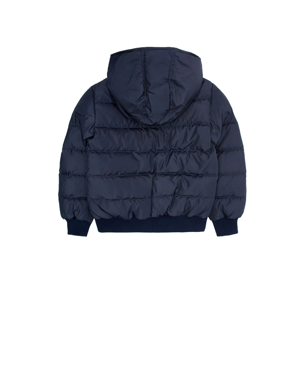 Детский пуховик Dolce&Gabbana Kids L4JBS8-G7MJW-S, синий цвет • Купить в интернет-магазине Kameron