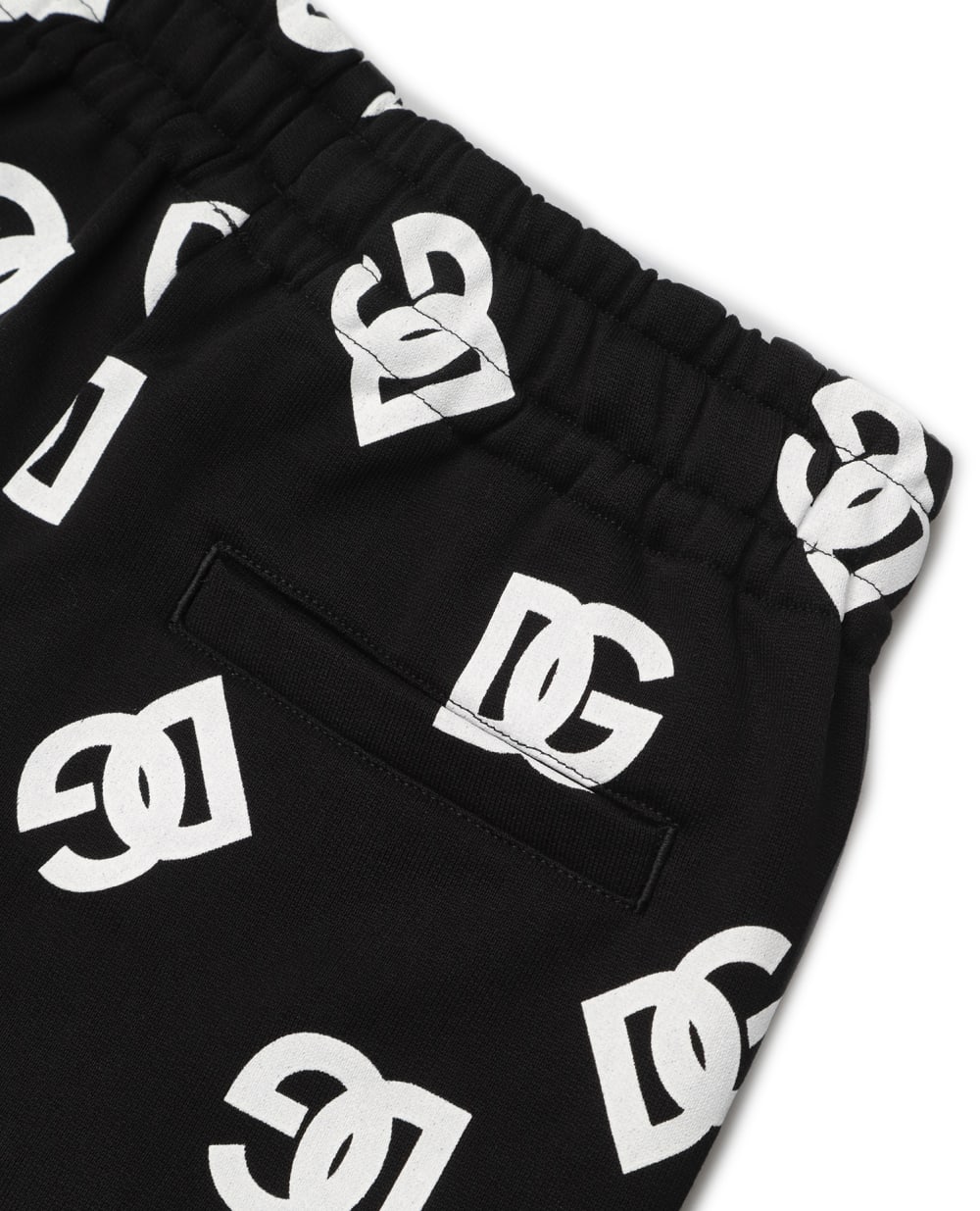Детские спортивные брюки (костюм) Dolce&Gabbana Kids L4JPGJ-G7F5P-B, черный цвет • Купить в интернет-магазине Kameron