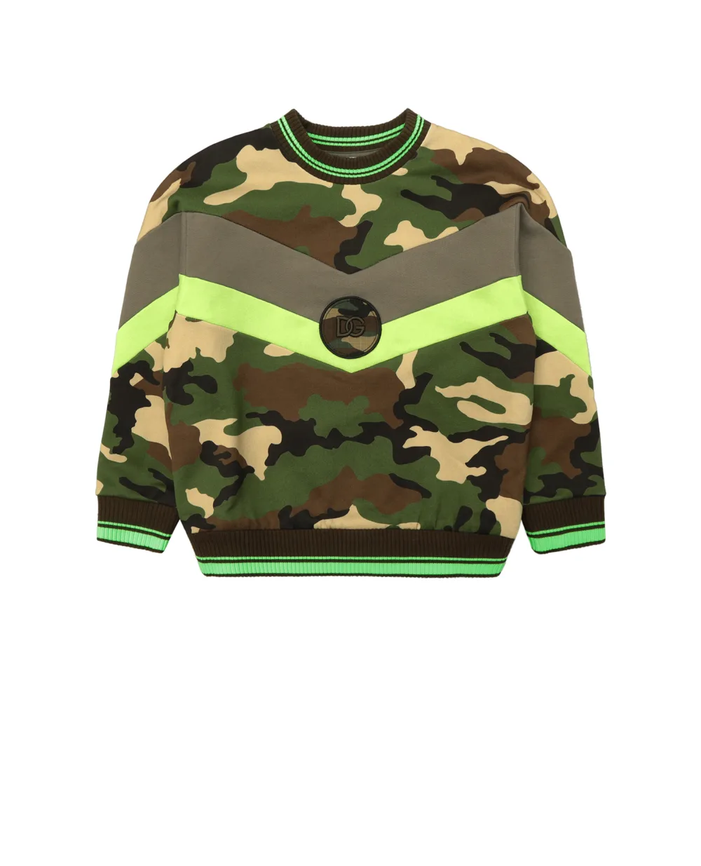 Свитшот Dolce&Gabbana Kids L4JWDI-G7B8A-B, разноцветный цвет • Купить в интернет-магазине Kameron